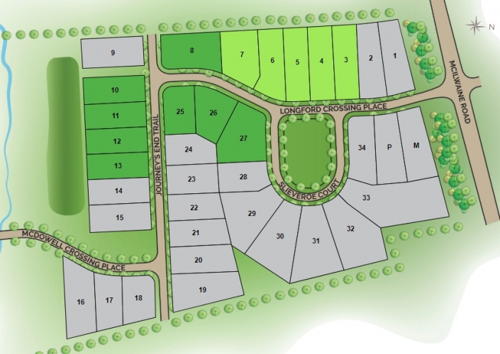 Farrington Homes for Sale in Huntesville, NC New Construction Homes